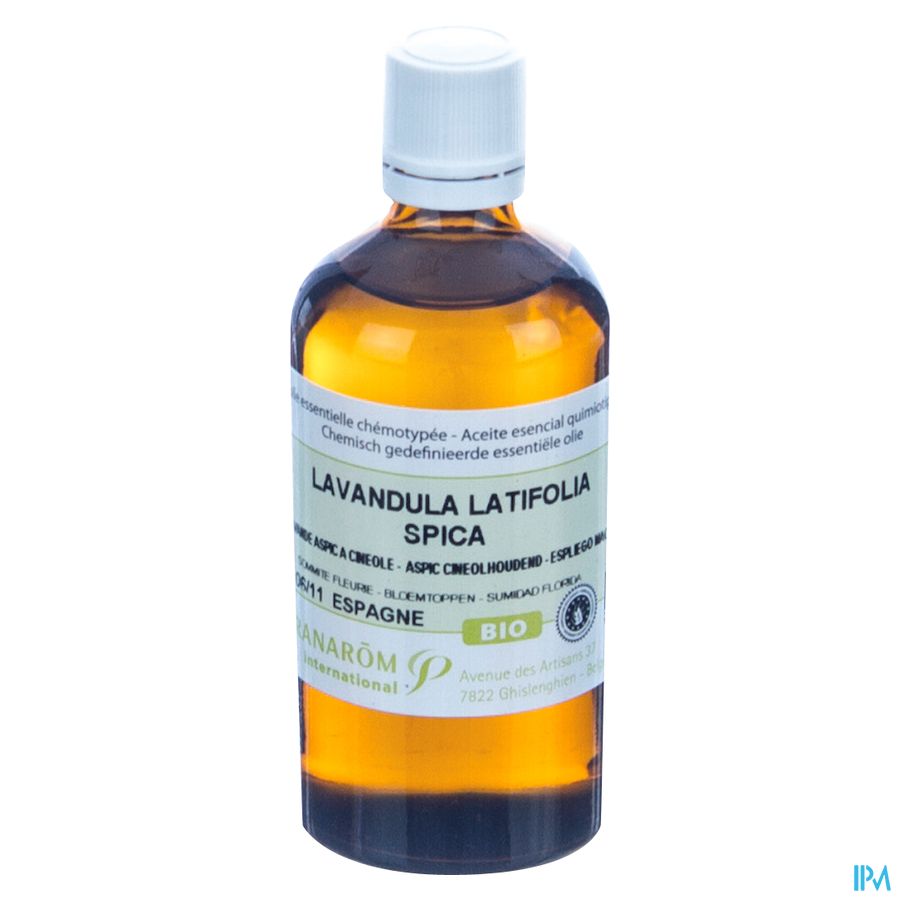 Spijk Lavendel Bio Ess Olie 100ml Pranarom