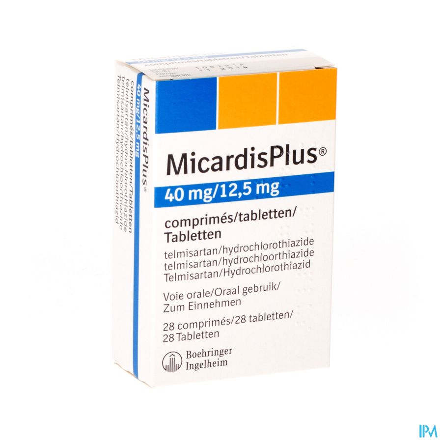 Micardisplus Comp 28 X 40mg/12,5mg Micardisplus Comp 28 X 40mg/12,5mg