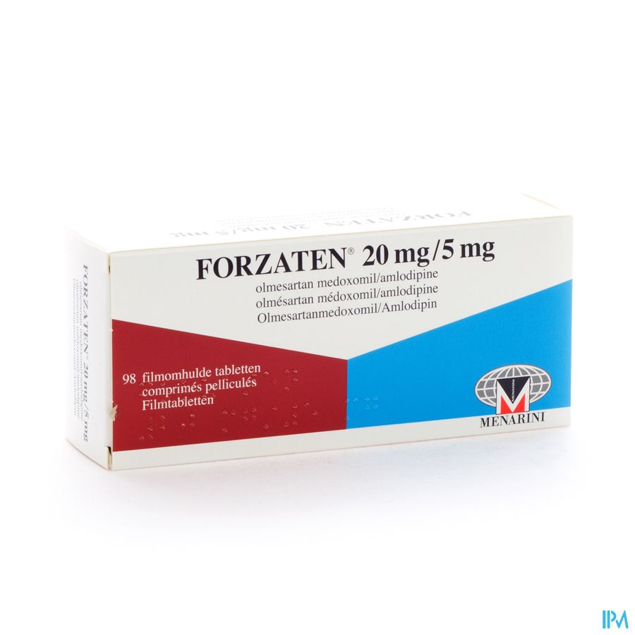 Forzaten 20mg/ 5mg Comp 98 X 20mg Forzaten 20mg/ 5mg Comp 98 X 20mg