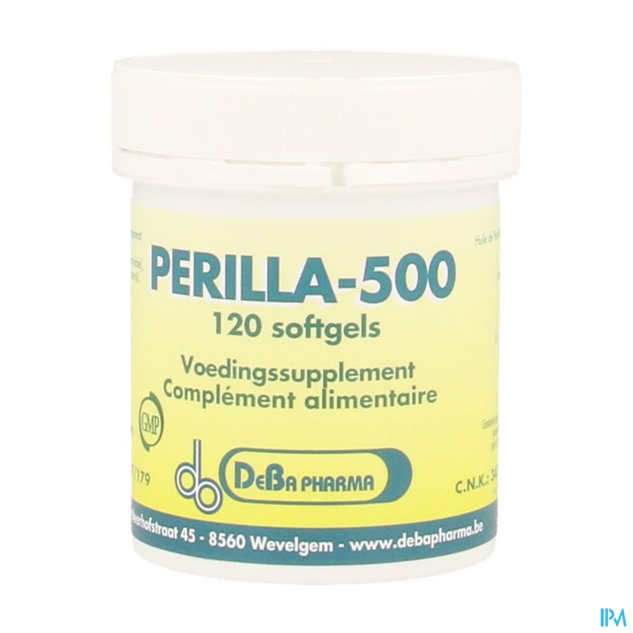 Perilla 500 Softgels 120 Deba 2