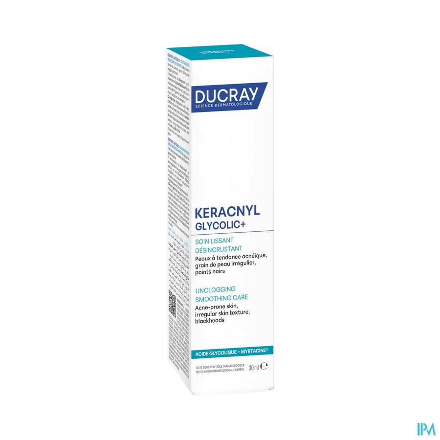 Ducray Keracnyl Glycolic+ Creme Desincrustant 30ml
