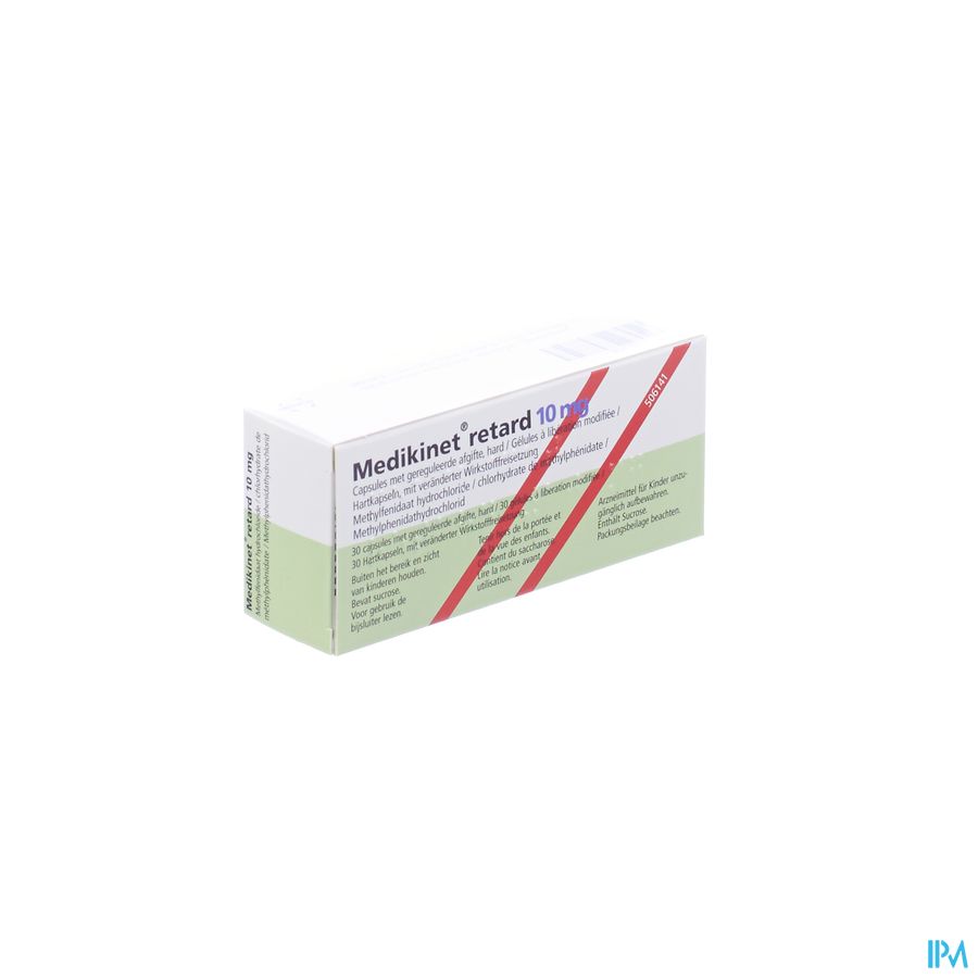 Medikinet 10mg Caps Retard 30 Medikinet 10mg Caps Retard 30