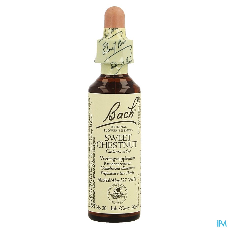 Bach Flower Remedie 30 Sweet Chestnut 20ml 1