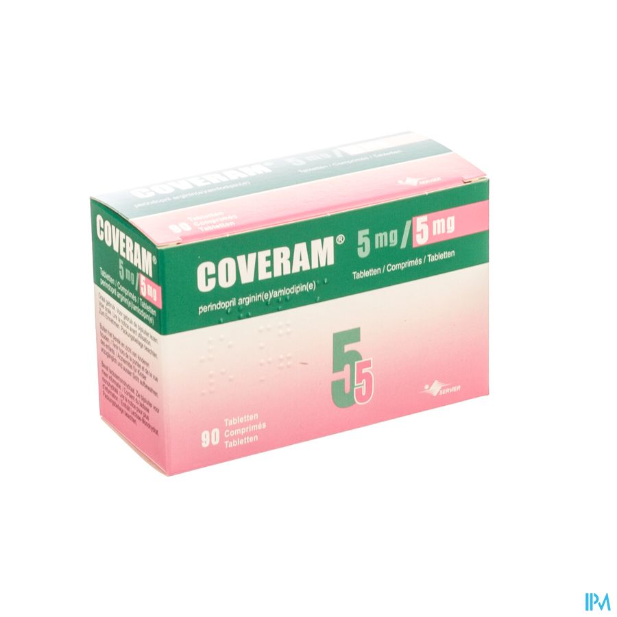 Coveram 5mg/ 5mg Impexeco Comp 90 Pip Coveram 5mg/ 5mg Impexeco Comp 90 Pip
