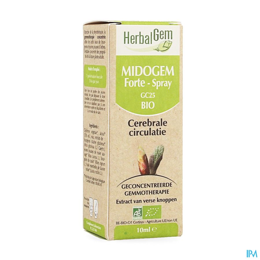 Herbalgem Midogem Forte Cerebr.circul.cplx Spr10ml Herbalgem Midogem Forte Cerebr.circul.cplx Spr10ml