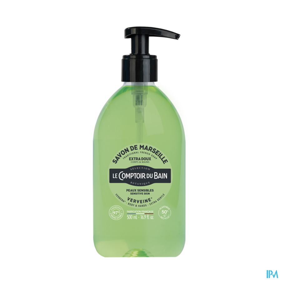 Lcb Savon Liquide Verveine S/palme Fl 500ml Lcb Savon Liquide Verveine S/palme Fl 500ml