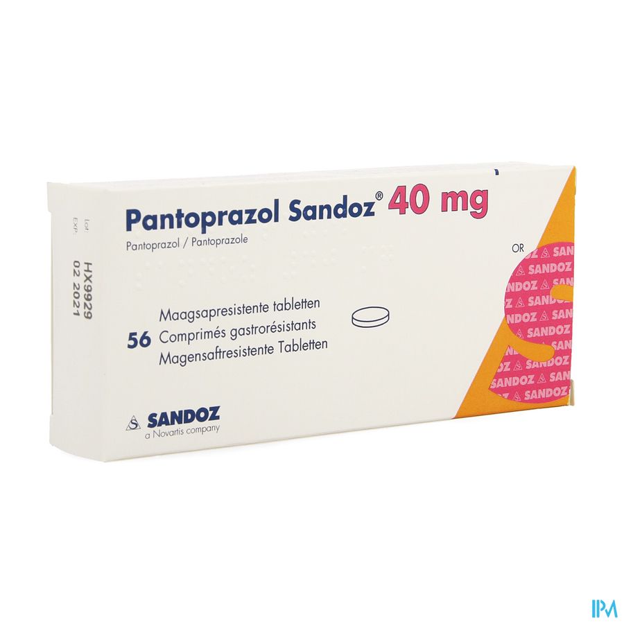Pantoprazol Sandoz Impex. 40mg Gastro. Comp 56 Pip Pantoprazol Sandoz Impex. 40mg Gastro. Comp 56 Pip