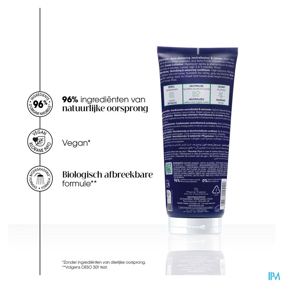 Klorane Capil. Balsem Duizendguldenkruid 200ml 9