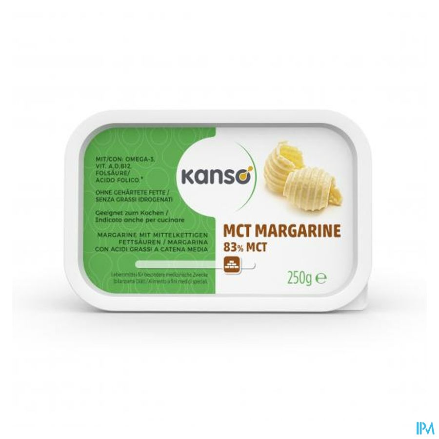 Kanso Mct Margarine 83% 250g Kanso Mct Margarine 83% 250g