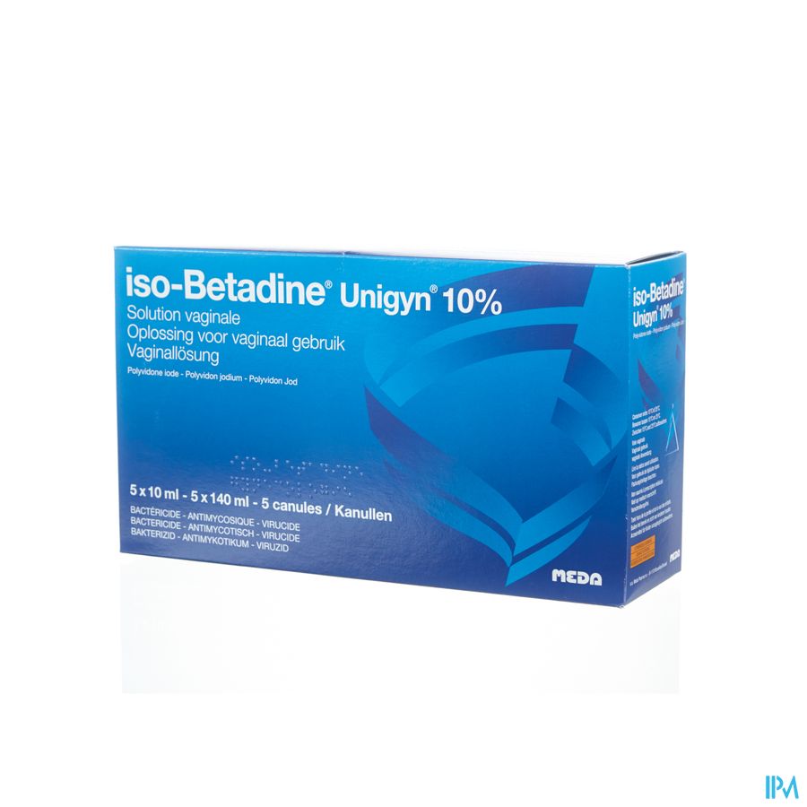 Iso Betadine Unigyn 5monodos+5canul
