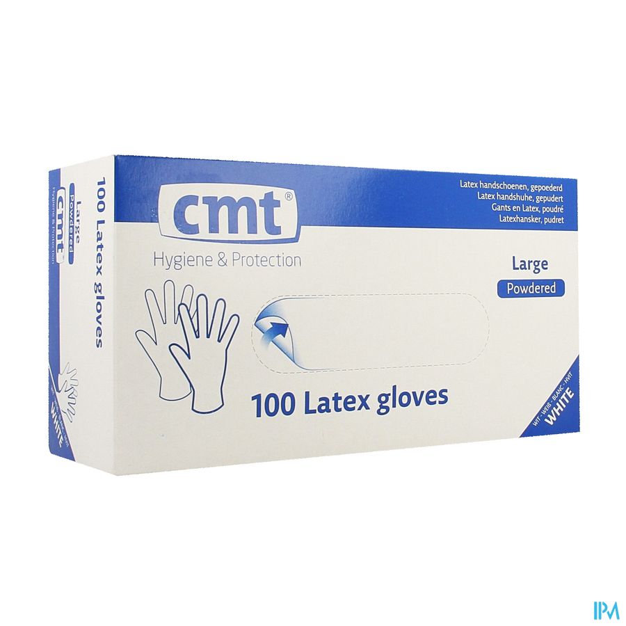 Wolf Handschoen Onderzoek Latex l 100 Wolf Handschoen Onderzoek Latex l 100
