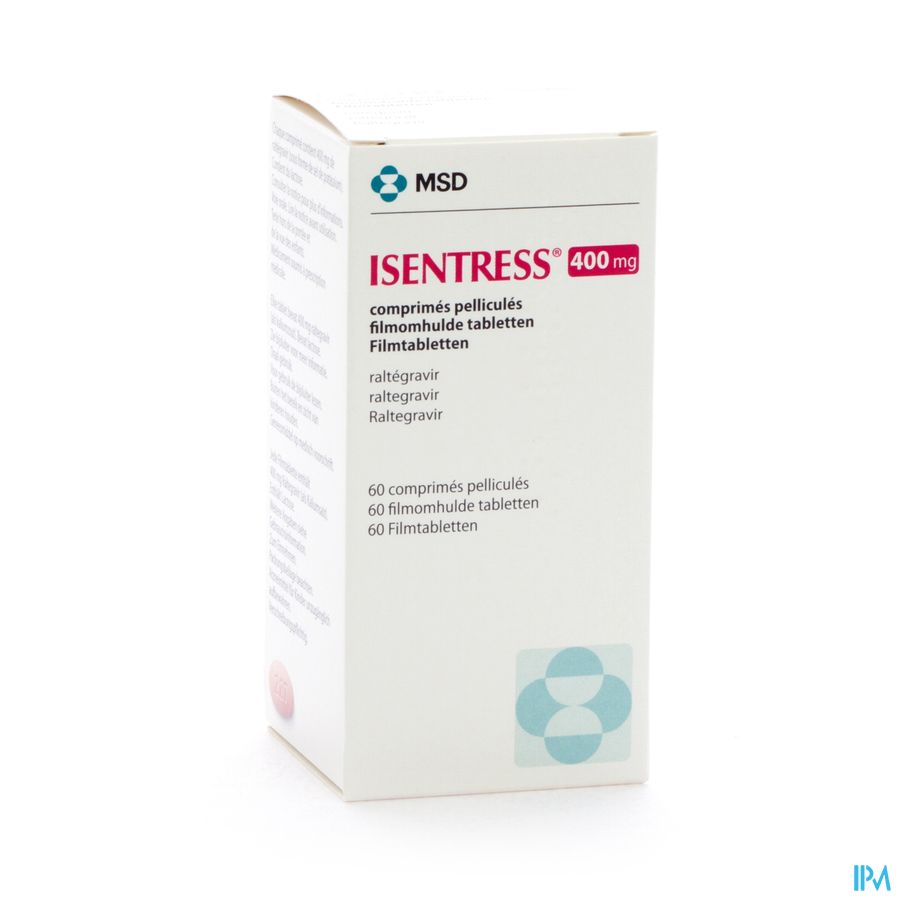 Isentress 400mg Omhulde Tabl 60 Isentress 400mg Omhulde Tabl 60