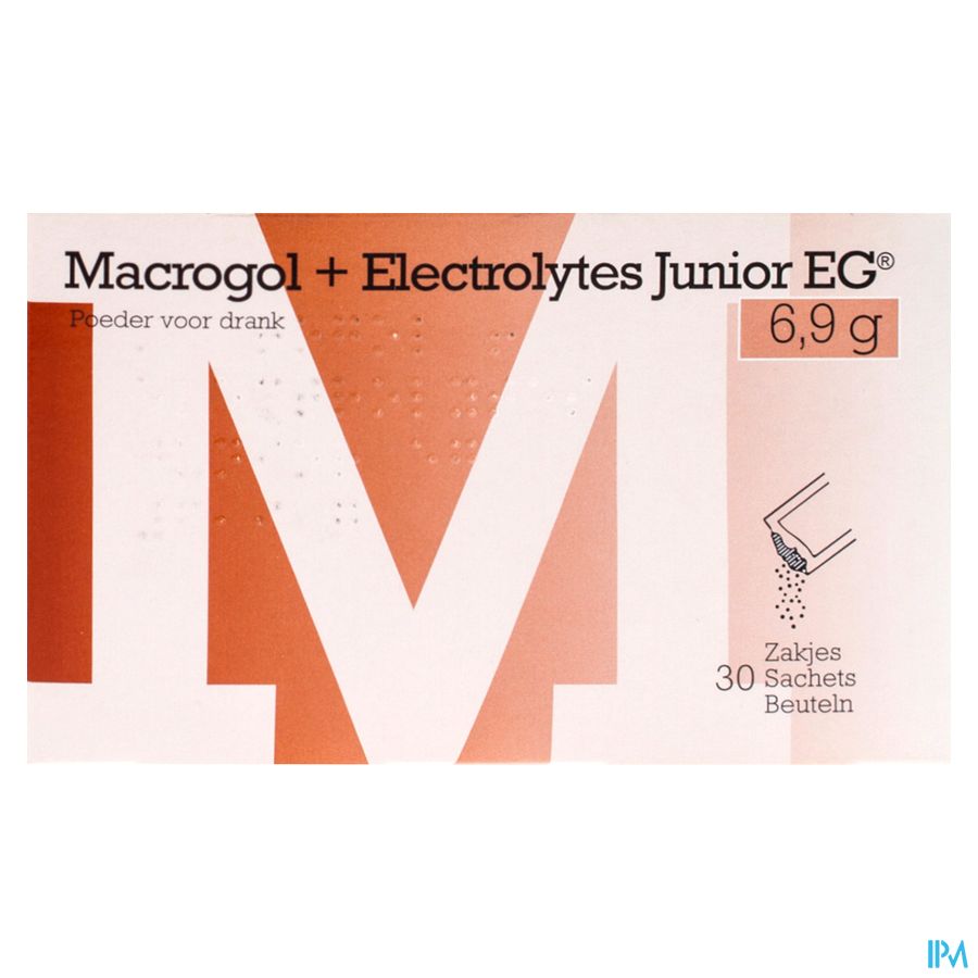 Macrogol+Electrolytes Junior EG 6,9G Pdr Sach 30 4