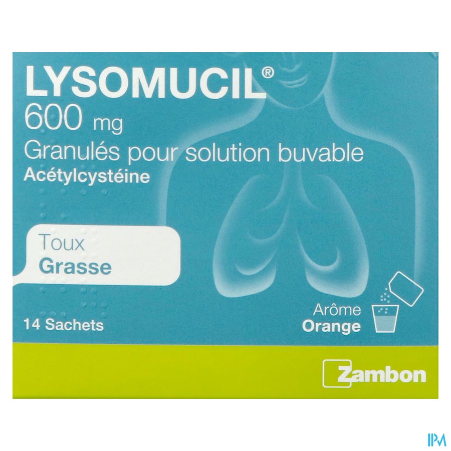 Lysomucil 600 Gran Sach 14 X 600mg 1