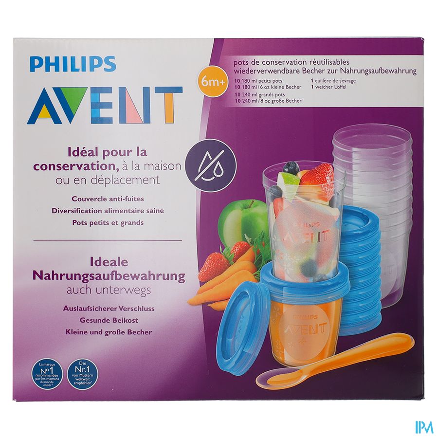 Philips Avent Via Natural Hapjesset SCF721/20 1