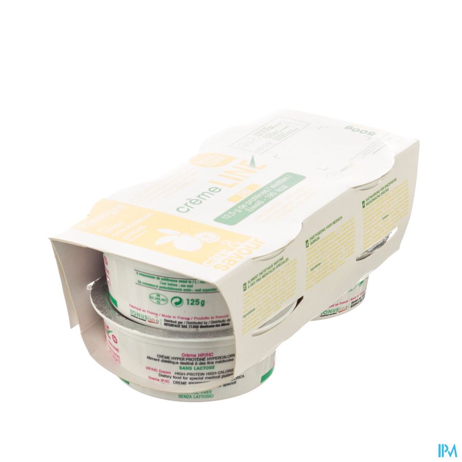 Cremeline+ Db Citron S/lactose 4x125g Cremeline+ Db Citron S/lactose 4x125g