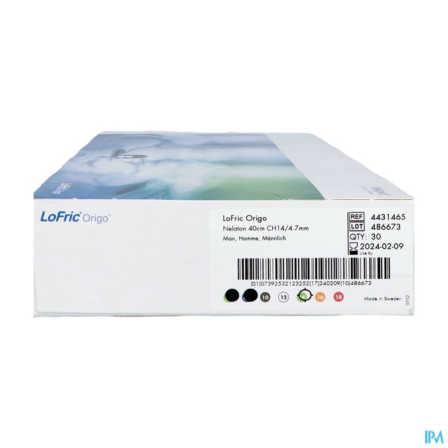 Lofric Origo Nelaton Pobe+zoutopl. Ch14 40cm 30 Lofric Origo Nelaton Pobe+zoutopl. Ch14 40cm 30