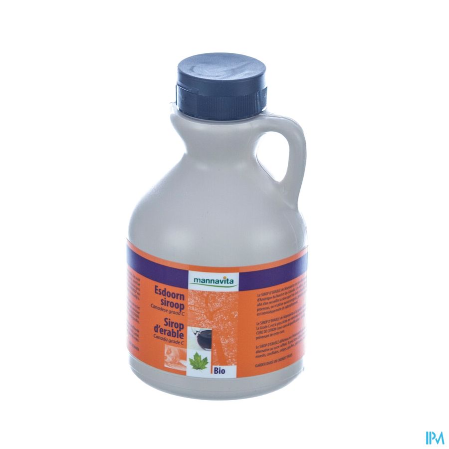 Mannavita Ahornsiroop Graad C 500ml Mannavita Ahornsiroop Graad C 500ml