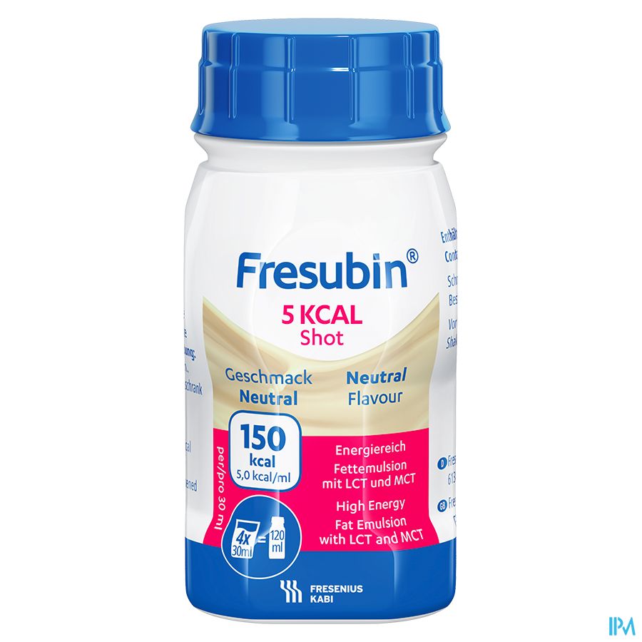 Fresubin 5 Kcal Shot 120ml Neutre/neutraal 6