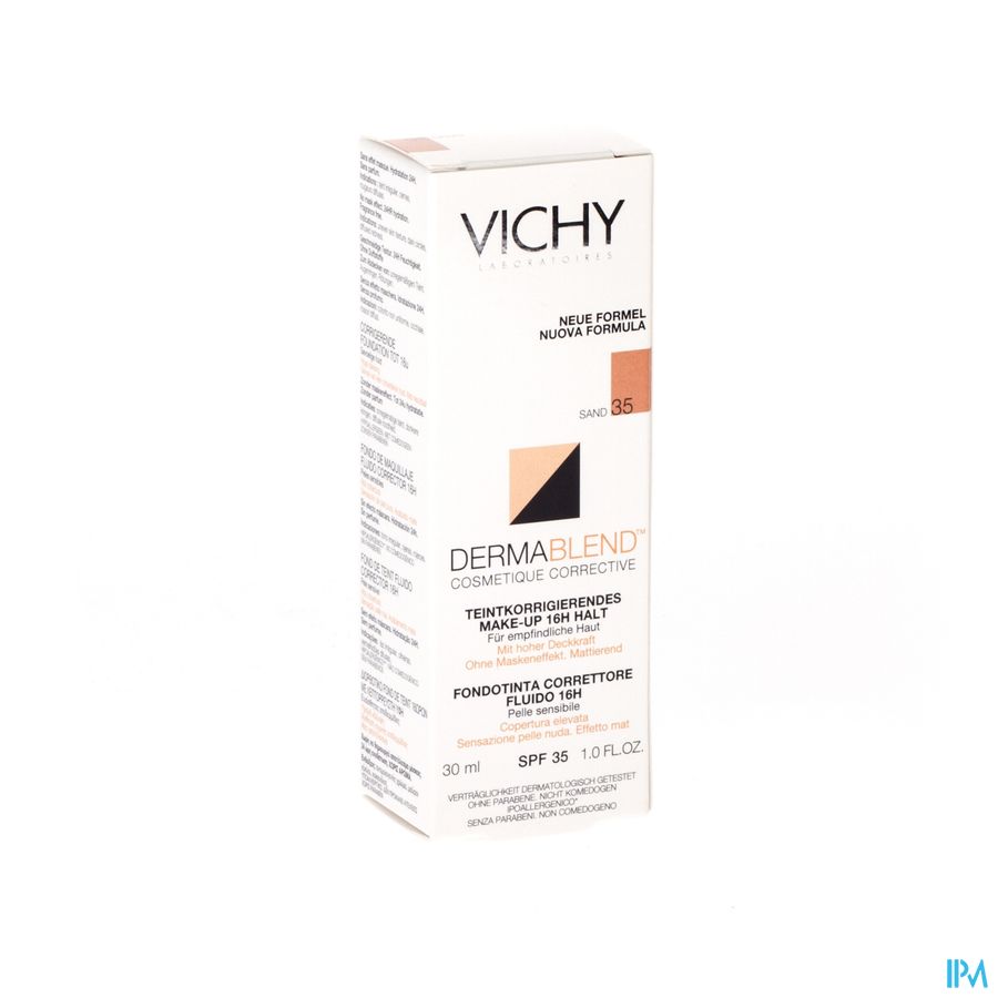 Vichy Fdt Dermablend Fluide 35 Sand 30ml