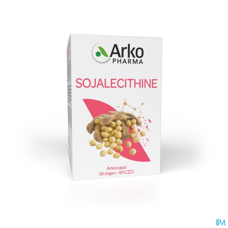 Arkogelules Sojalecithine Caps 80
