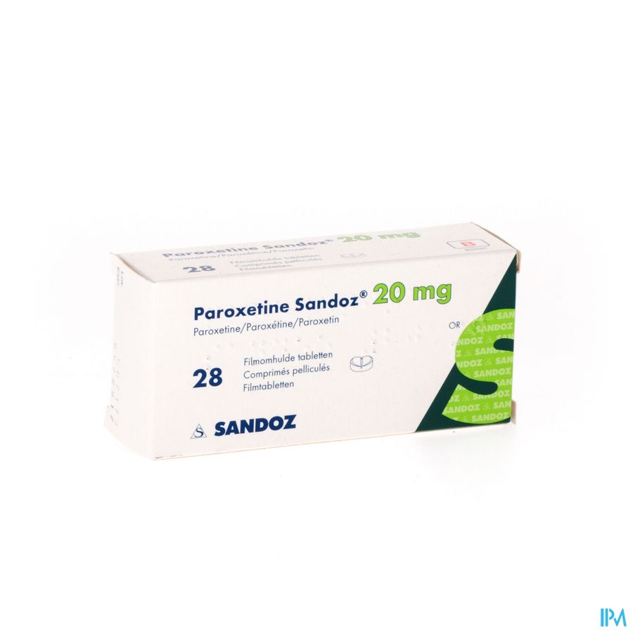 Paroxetine 20mg Sandoz Filmomh Tabl 28 X 20mg Paroxetine 20mg Sandoz Filmomh Tabl 28 X 20mg