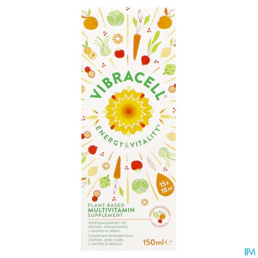 Vibracell Energy&vitality Plant.multiv.15x10ml Nf 4