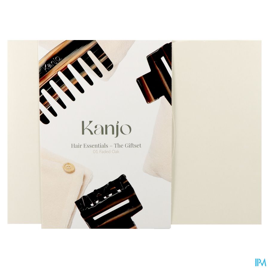 Kanjo Hair Essentials Giftset 01 Faded Oak 3 Prod 1