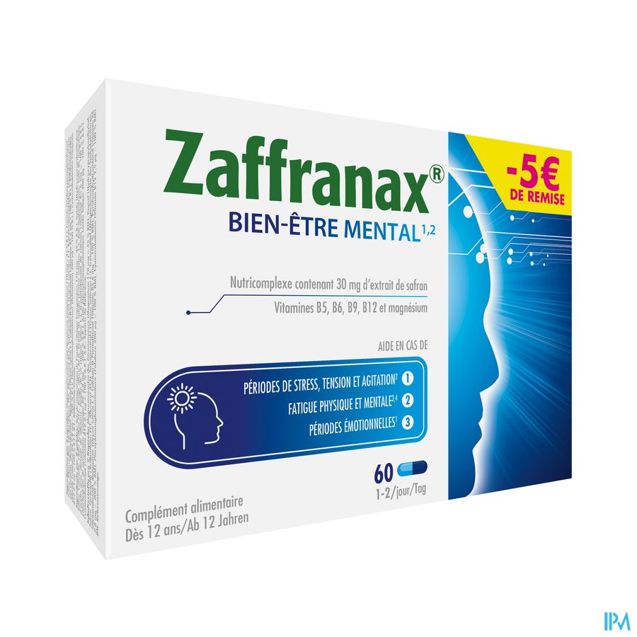 Zaffranax Caps 60 Promo -5€ Zaffranax Caps 60 Promo -5€