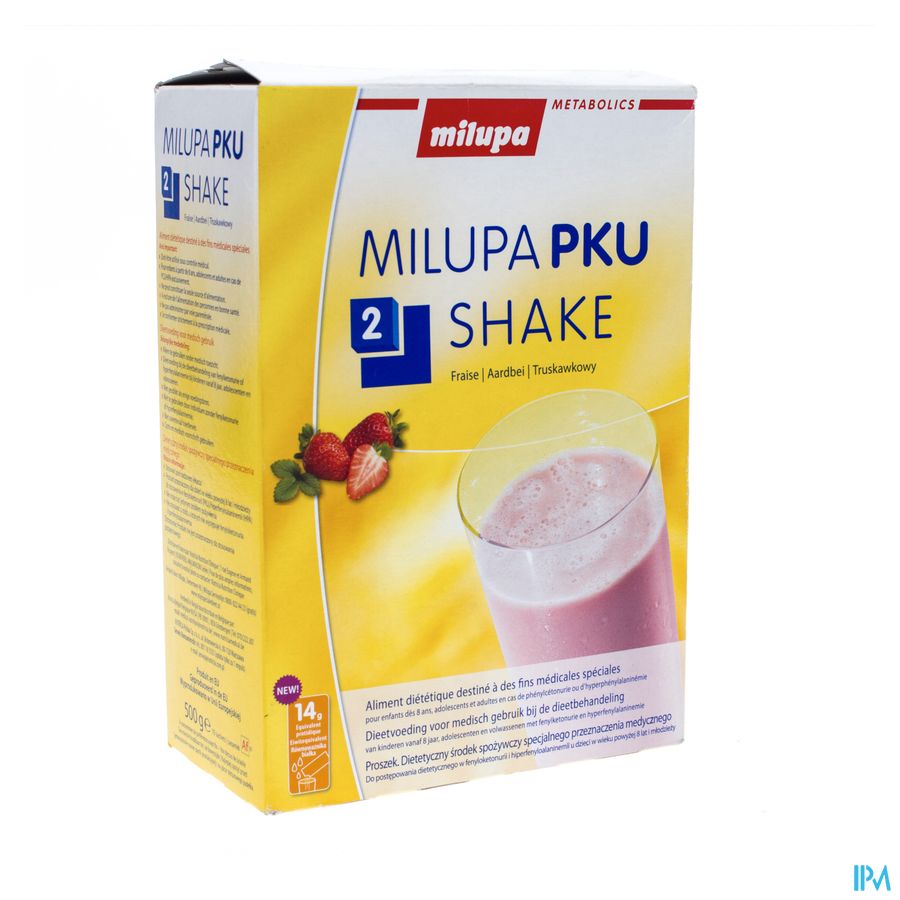 Milupa Pku 2 Shake Fraise Sach 10x50g Milupa Pku 2 Shake Fraise Sach 10x50g