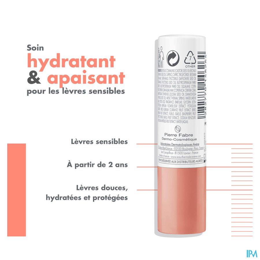 Avene Essentiels Hydraterende Lipstick 4g 7