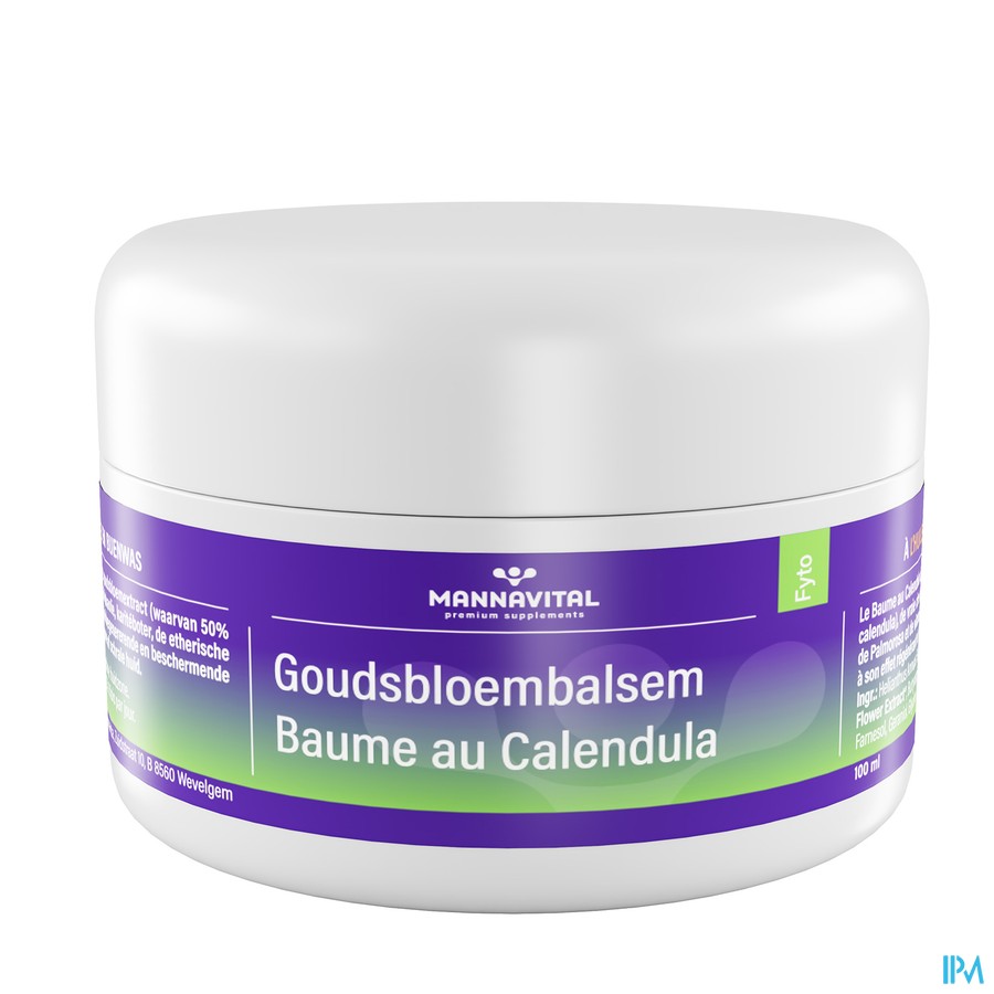 Mannavital Baume Calendula 100ml