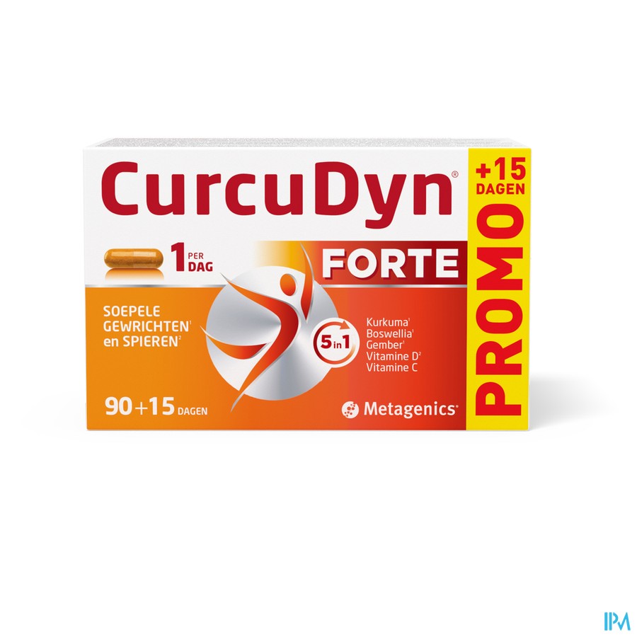 Curcudyn Forte Caps 90+15 27052 Metagenics