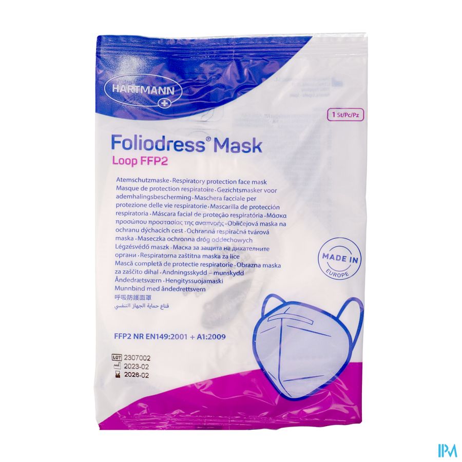Foliodress Masker Loop Fpp2 Foliodress Masker Loop Fpp2