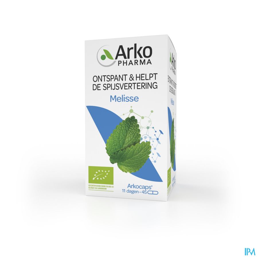 Arkocaps Melisse Caps 45 Bio Arkopharma 3