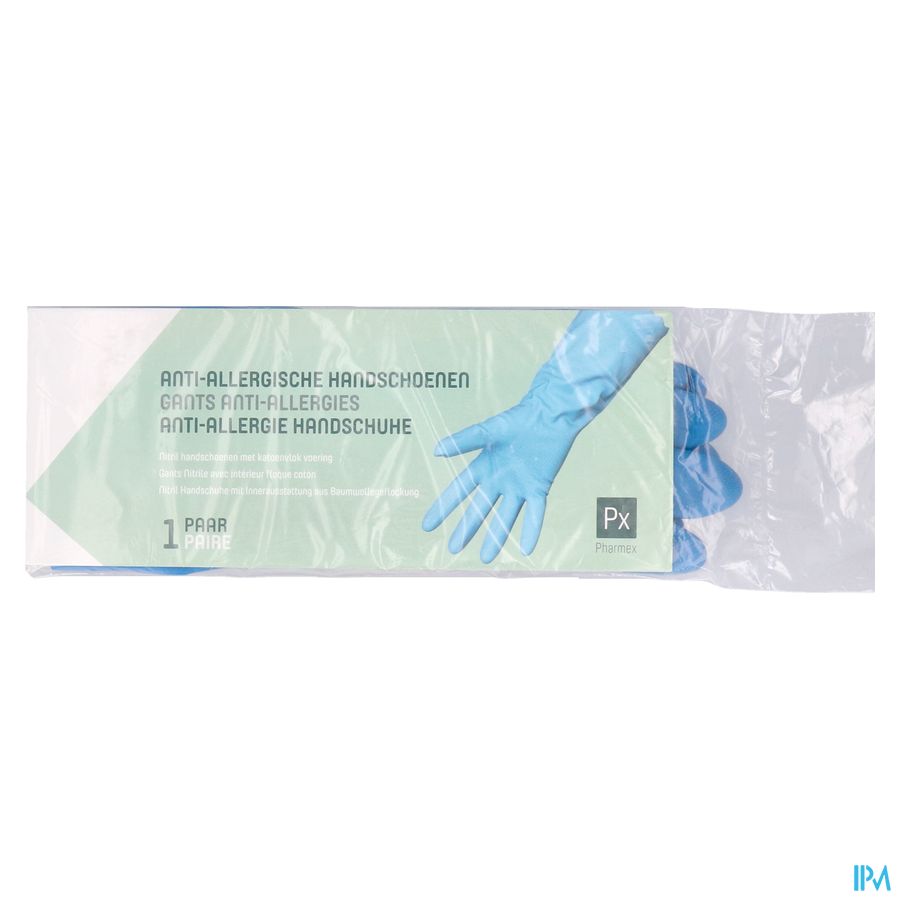 Pharmex Gant A/allergie Nitrile S 1