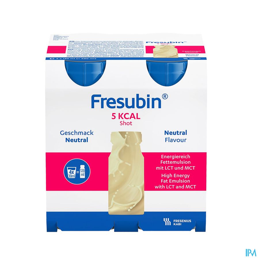 Fresubin 5 Kcal Shot 120ml Neutre/neutraal 1
