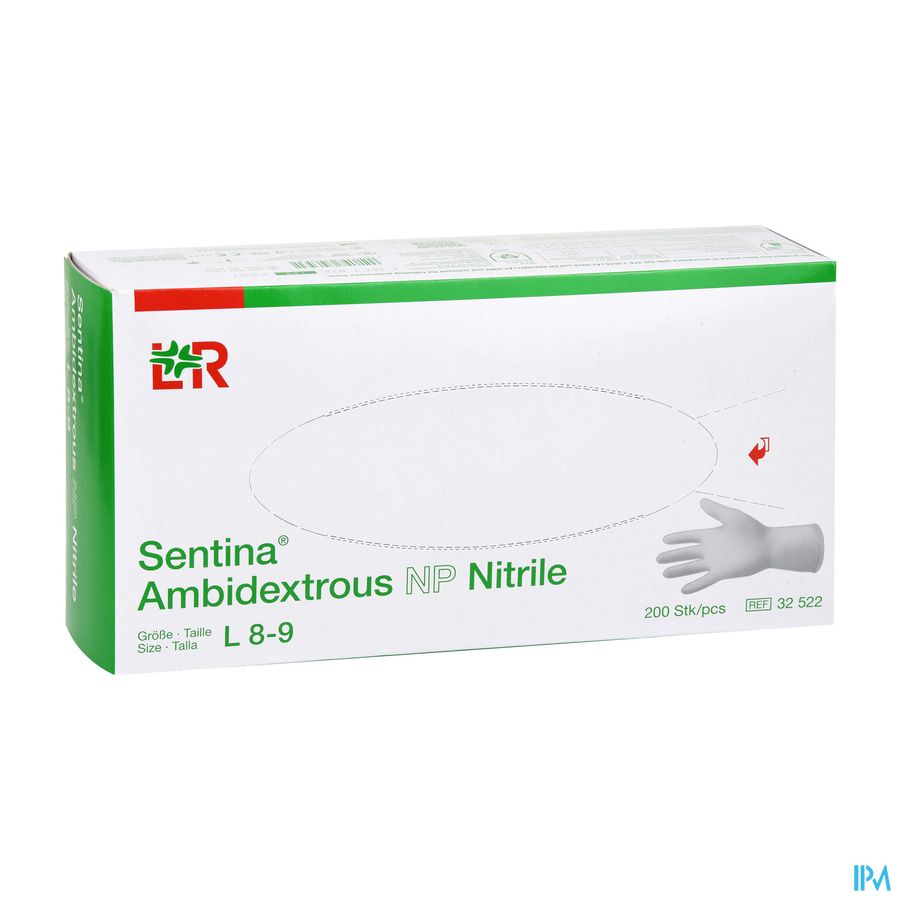 Sentina Ambidextrous Nitrile Handschoen l 200