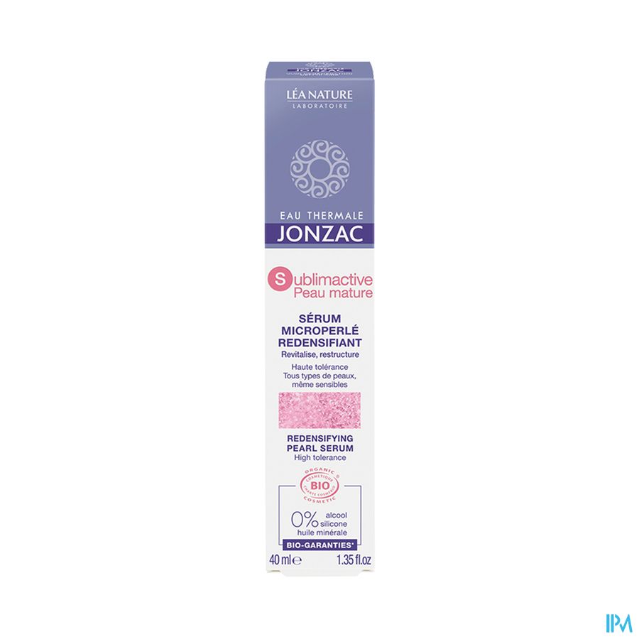 Jonzac Sublimactive Peau Mat. Serum Verst. Bio40ml Jonzac Sublimactive Peau Mat. Serum Verst. Bio40ml