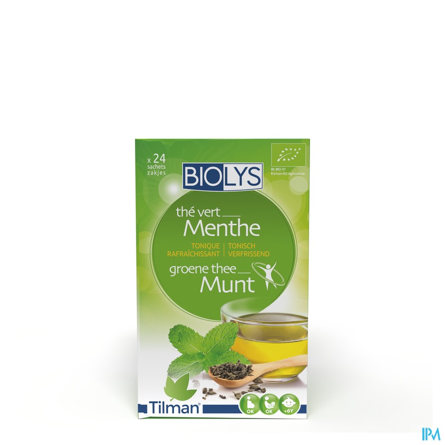Biolys The Vert Menthe Sach 24