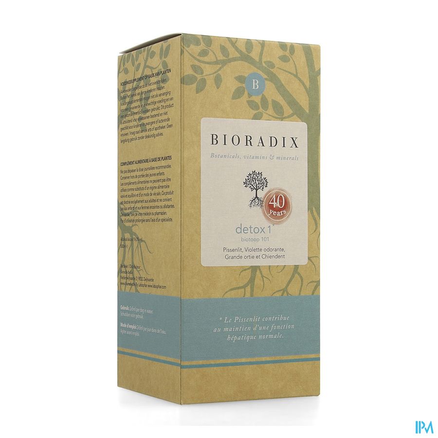 Bioradix - Detox 1 Biotoop 101 500ml