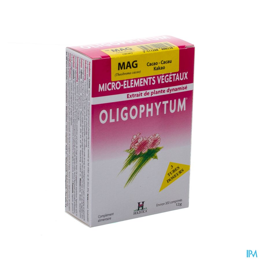 Oligophytum Magnesium Tube Comp 3x100 Holistica Oligophytum Magnesium Tube Comp 3x100 Holistica
