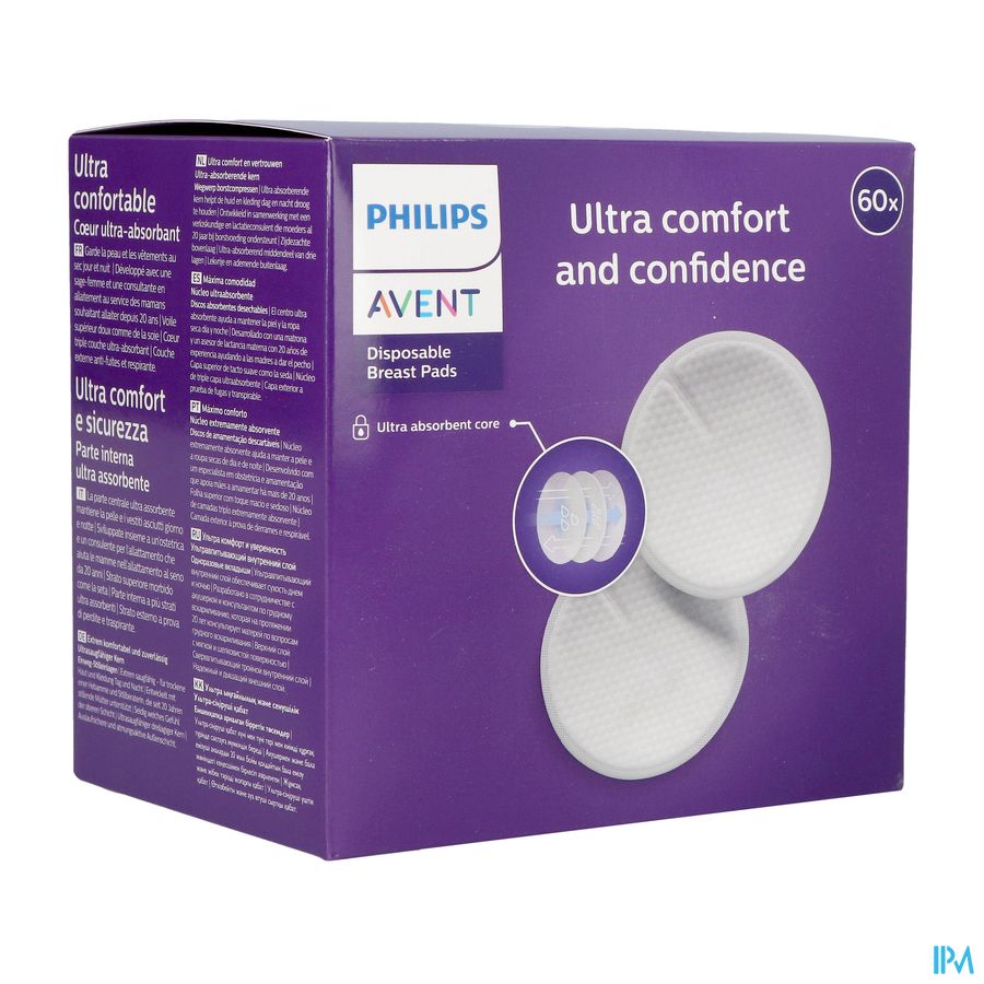 Philips Avent Borstkompres Dag/nacht 60 Scf254/61 2