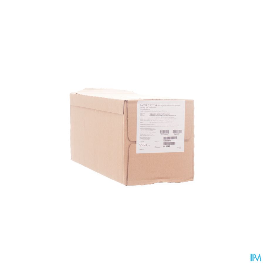 Lactulose Teva 670mg/ml Sol Buvable 10 X 500ml Lactulose Teva 670mg/ml Sol Buvable 10 X 500ml