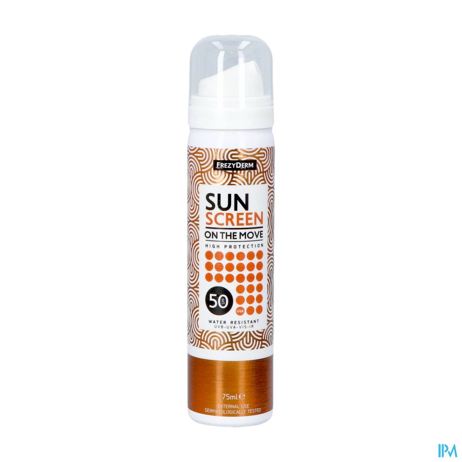 Frezyderm Sunscreen Mist Onthemovespray Spf50 75ml 2