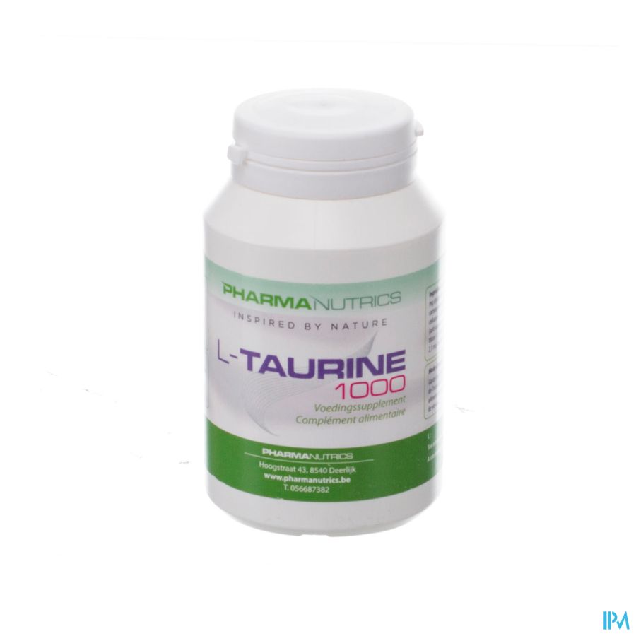 l Taurine 1000 Comp 60 Pharmanutrics 1