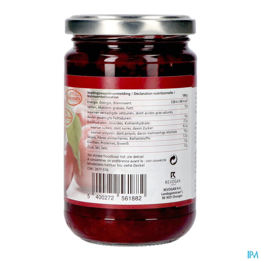 Prodia Tartinade Cerises+maltitol300g 6188 Revogan 2