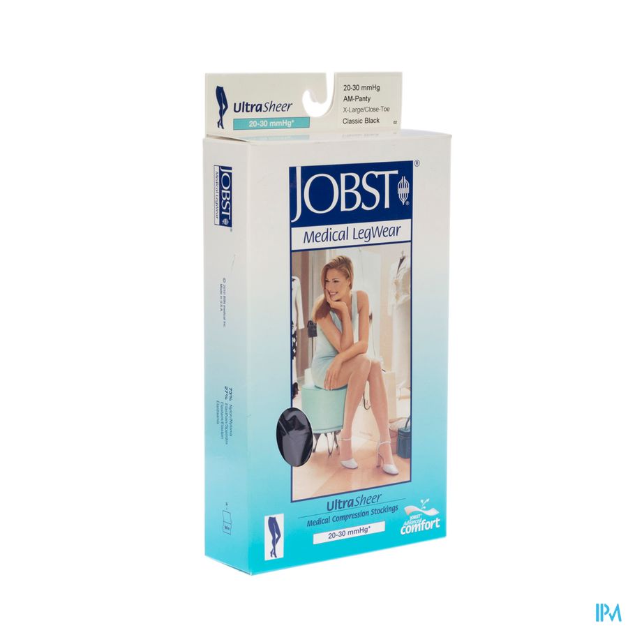 Jobst Ultrasheer Comf.k2 Panty Cl.black Xl