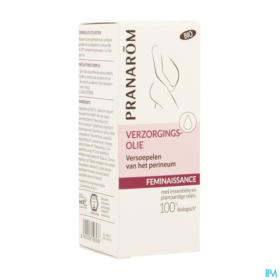 Feminaissance Versoepelen Perineum Massageolie30ml Feminaissance Versoepelen Perineum Massageolie30ml
