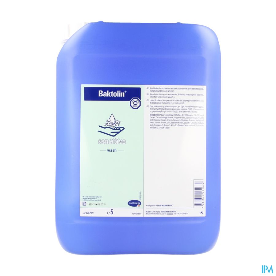 Baktolin Lot Lavage/wassen 5l Baktolin Lot Lavage/wassen 5l